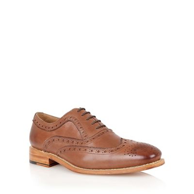 Lotus Brown leather 'Harry' mens shoes